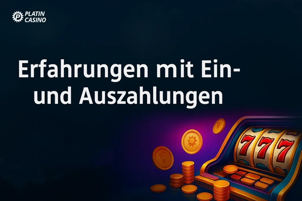 Erfahrungen mit Ein- und Auszahlungen - PlatinCasino