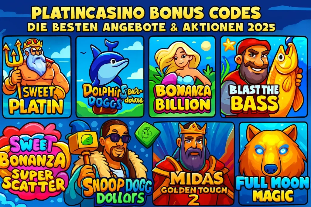 PlatinCasino Bonus Codes – Die besten Angebote & Aktionen 2025
